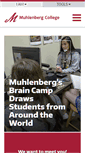 Mobile Screenshot of muhlenberg.edu
