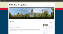 Desktop Screenshot of admissions.blogs.muhlenberg.edu